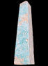Caribbean Calcite obelisk 348*55*75mm 2574g in bright sunlight - Rocks and Things Store