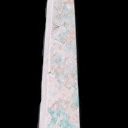 Caribbean Calcite obelisk 348*55*75mm 2574g in bright sunlight - Rocks and Things Store