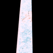Caribbean Calcite obelisk 348*55*75mm 2574g in bright sunlight - Rocks and Things Store