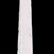 Caribbean Calcite obelisk 348*55*75mm 2574g in bright sunlight - Rocks and Things Store