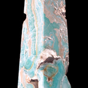 Caribbean Calcite obelisk 228*55*67mm 1554g Rocks and Things Store