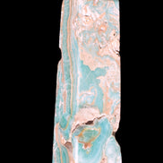 Caribbean Calcite obelisk 228*55*67mm 1554g in bright sunlight - Rocks and Things Store