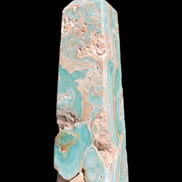 Caribbean Calcite obelisk 228*55*67mm 1554g Rocks and Things Store