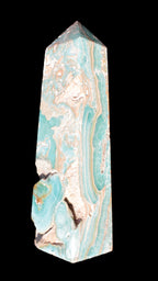 Caribbean Calcite obelisk 228*55*67mm 1554g Rocks and Things Store