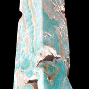 Caribbean Calcite obelisk 228*55*67mm 1554g Rocks and Things Store
