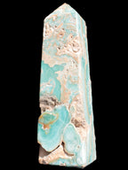 Caribbean Calcite obelisk 228*55*67mm 1554g Rocks and Things Store