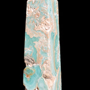 Caribbean Calcite obelisk 228*55*67mm 1554g Rocks and Things Store