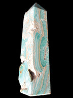 Caribbean Calcite obelisk 228*55*67mm 1554g Rocks and Things Store
