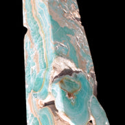 Caribbean Calcite obelisk 228*55*67mm 1554g Rocks and Things Store