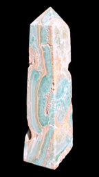 Caribbean Calcite obelisk 228*55*67mm 1554g Rocks and Things Store
