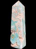 Caribbean Calcite obelisk 228*55*67mm 1554g Rocks and Things Store