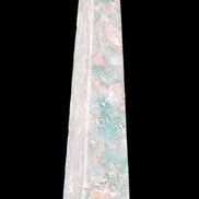 Caribbean Calcite obelisk 263*54*56mm 1271g Rocks and Things Store