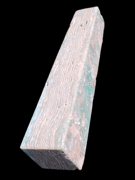 Caribbean Calcite obelisk 263*54*56mm 1271g Rocks and Things Store