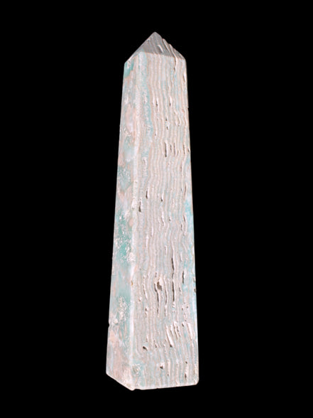 Caribbean Calcite obelisk 263*54*56mm 1271g Rocks and Things Store