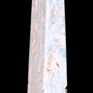 Caribbean Calcite obelisk 95*40*44mm 571g Rocks and Things Store