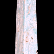 Caribbean Calcite obelisk 95*40*44mm 571g Rocks and Things Store