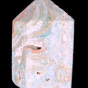 Caribbean Calcite obelisk 55*26*29mm 94g Rocks and Things Store