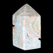 Caribbean Calcite obelisk 55*26*29mm 94g Rocks and Things Store