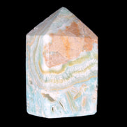 Caribbean Calcite obelisk 55*26*29mm 94g Rocks and Things Store