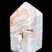 Caribbean Calcite obelisk 55*26*29mm 94g Rocks and Things Store