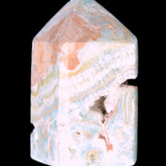 Caribbean Calcite obelisk 55*26*29mm 94g Rocks and Things Store