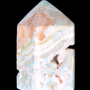 Caribbean Calcite obelisk 55*26*29mm 94g Rocks and Things Store