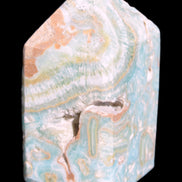 Caribbean Calcite obelisk 55*26*29mm 94g Rocks and Things Store