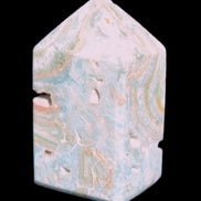 Caribbean Calcite obelisk 55*26*29mm 94g Rocks and Things Store