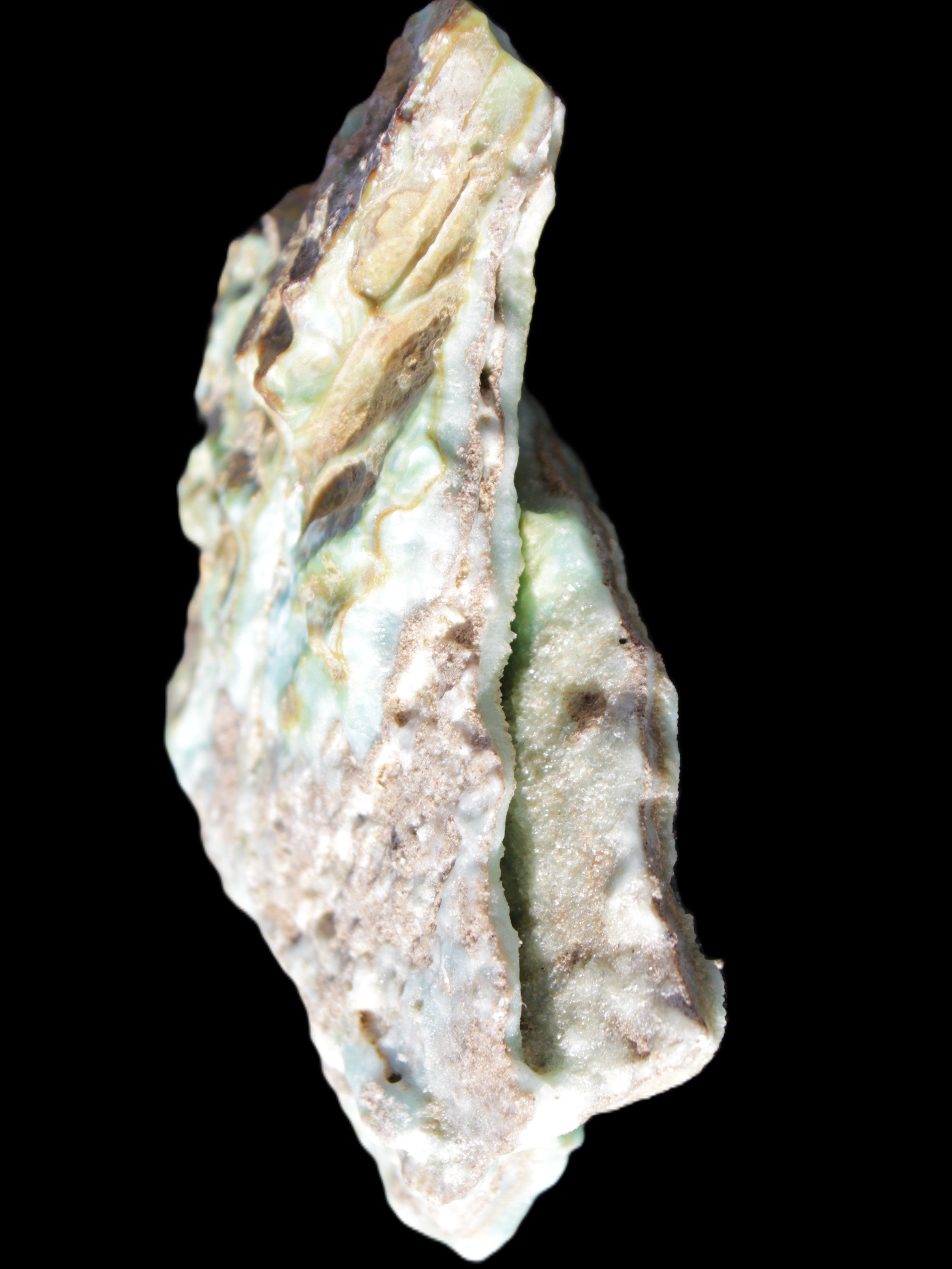 Blue Aragonite specimen 192*30*56mm 167g Rocks and Things Store