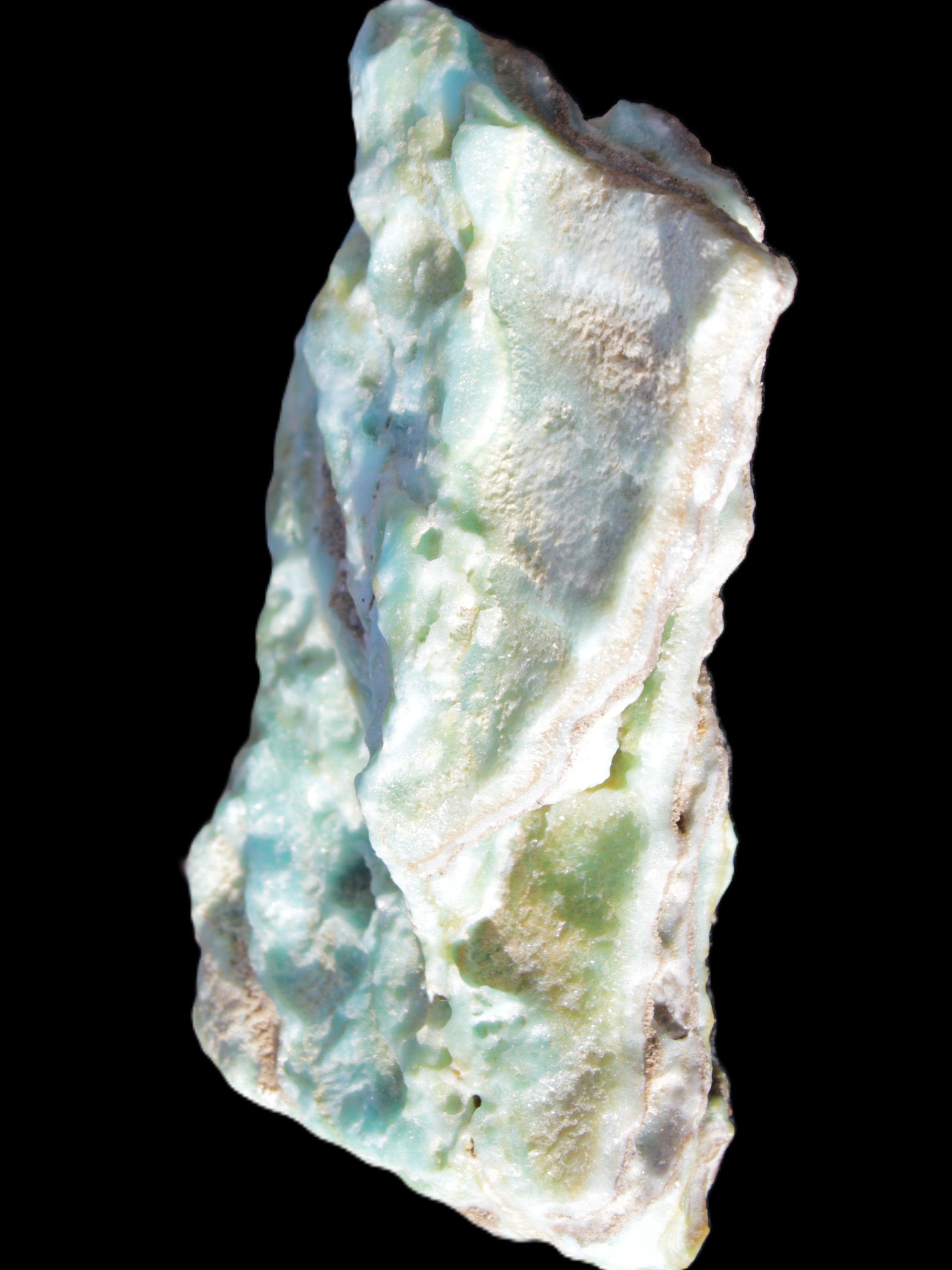 Blue Aragonite specimen 192*30*56mm 167g Rocks and Things Store