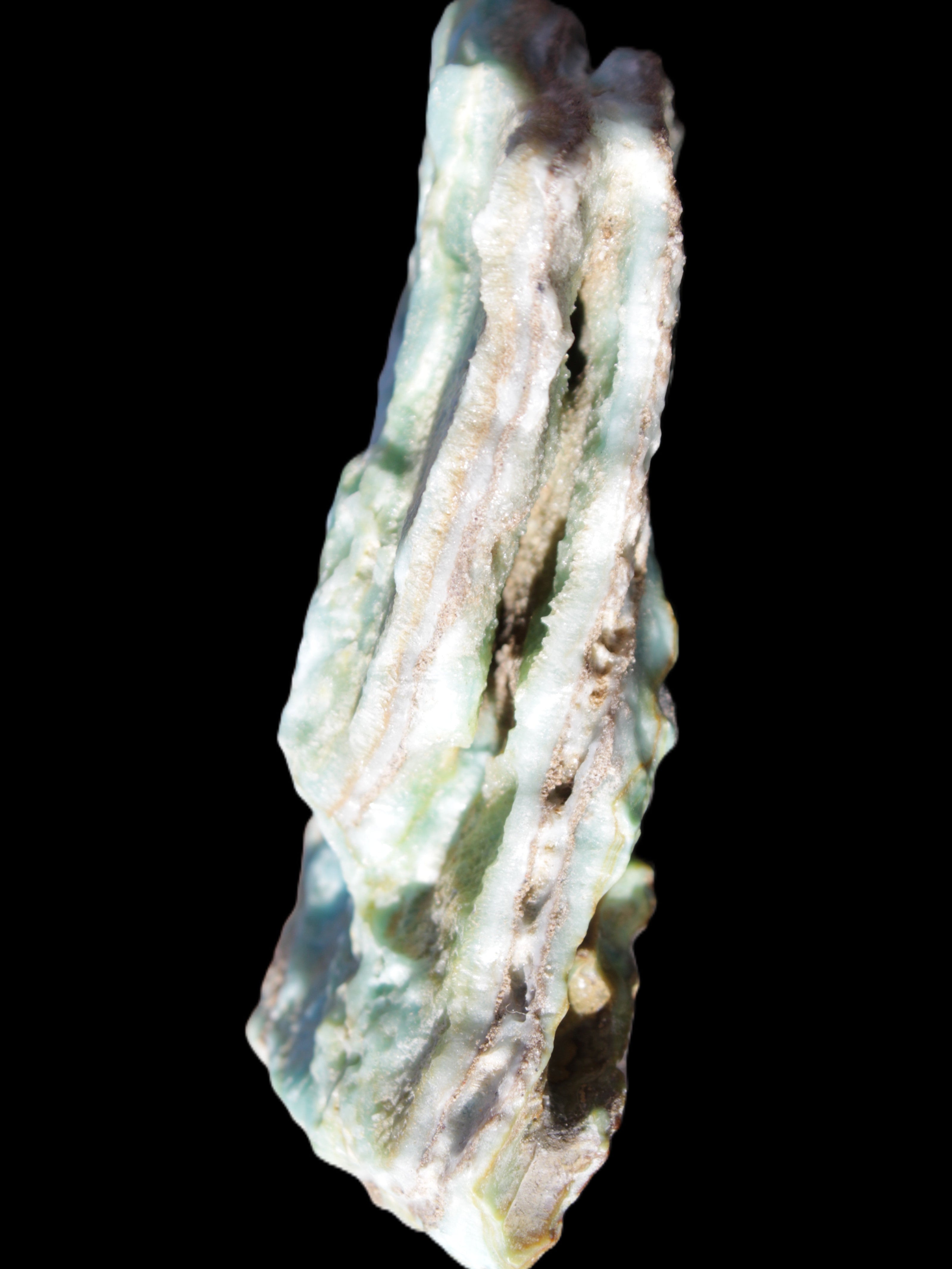 Blue Aragonite specimen 192*30*56mm 167g Rocks and Things Store