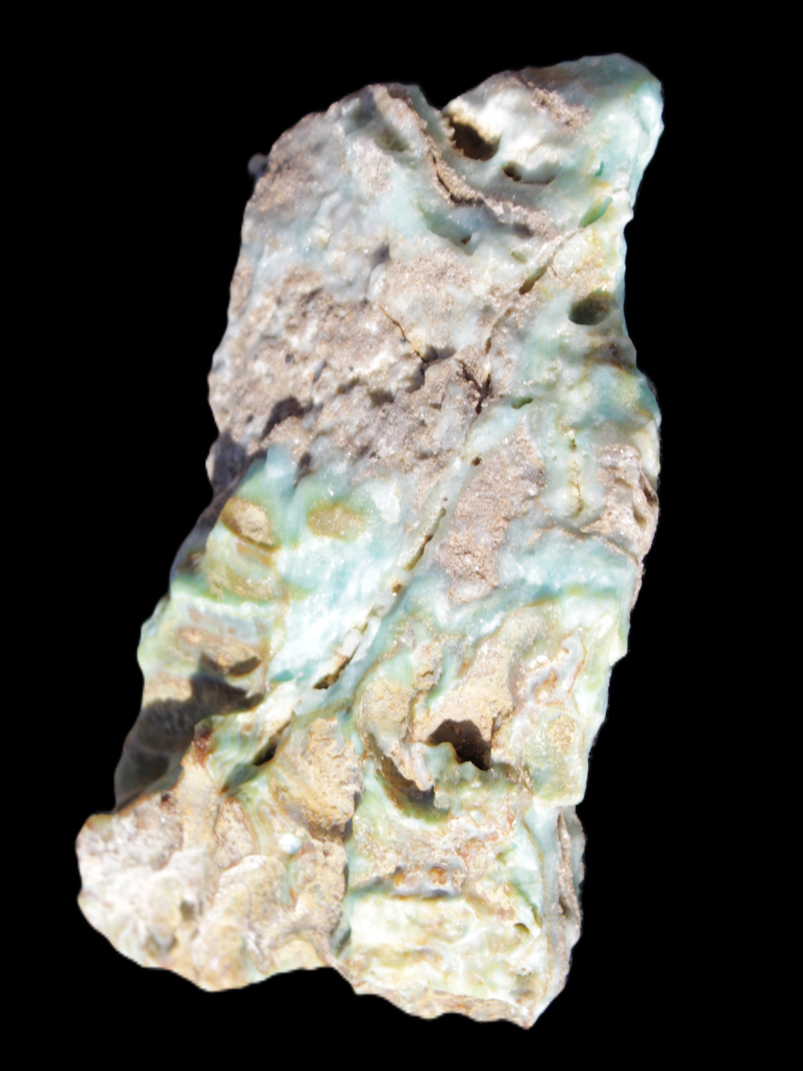 Blue Aragonite specimen 192*30*56mm 167g Rocks and Things Store