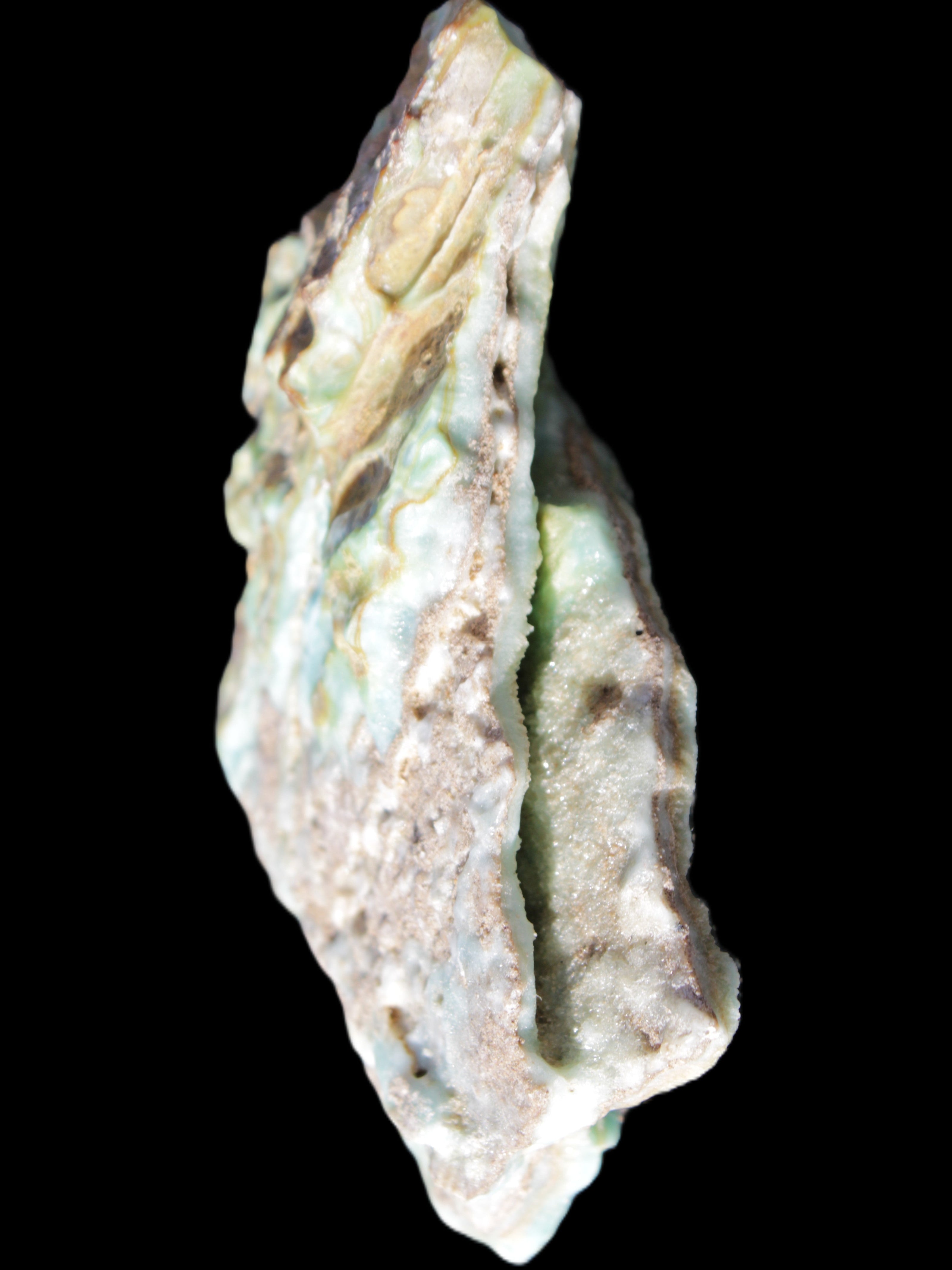 Blue Aragonite specimen 192*30*56mm 167g Rocks and Things Store