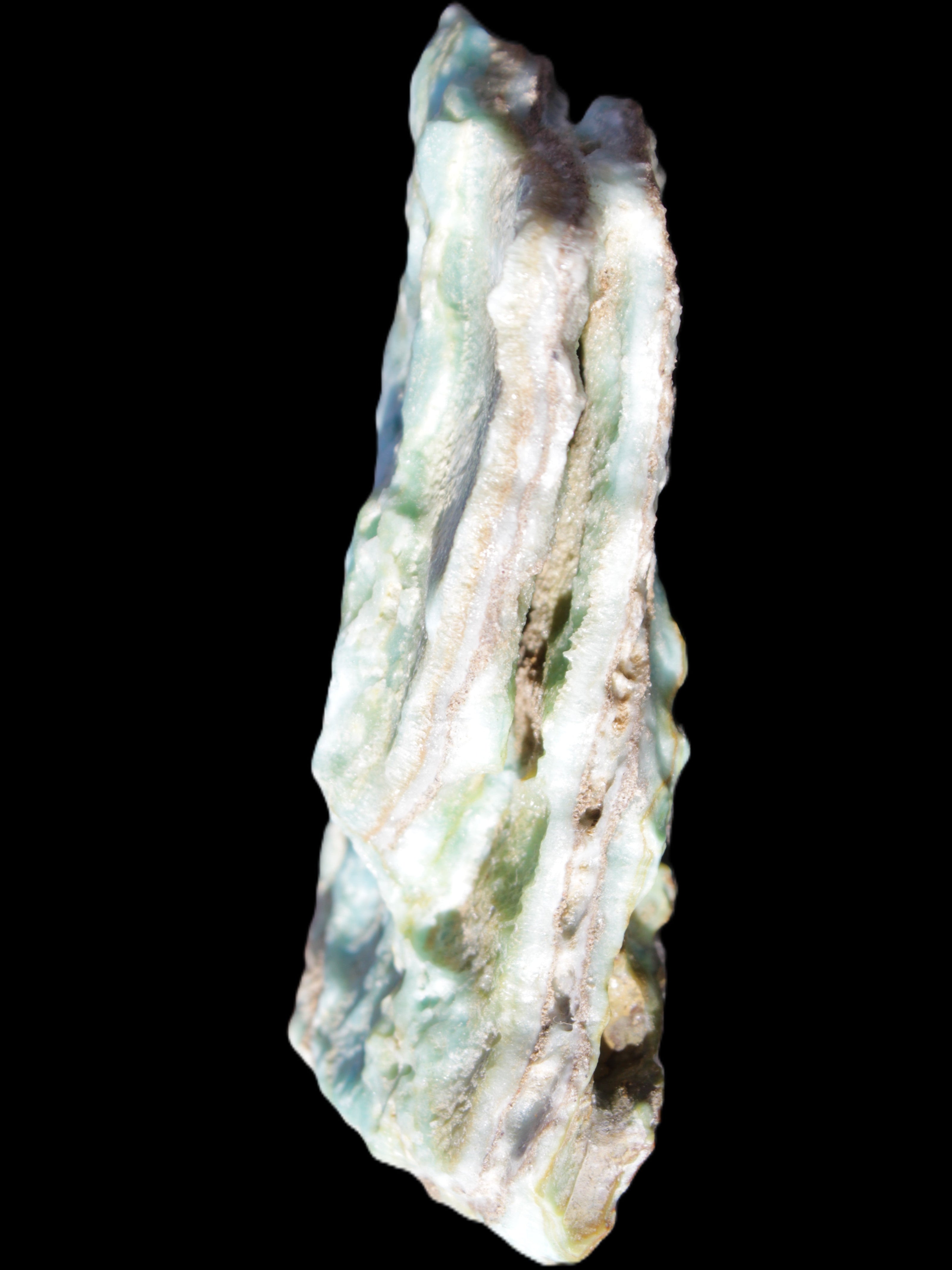 Blue Aragonite specimen 192*30*56mm 167g Rocks and Things Store