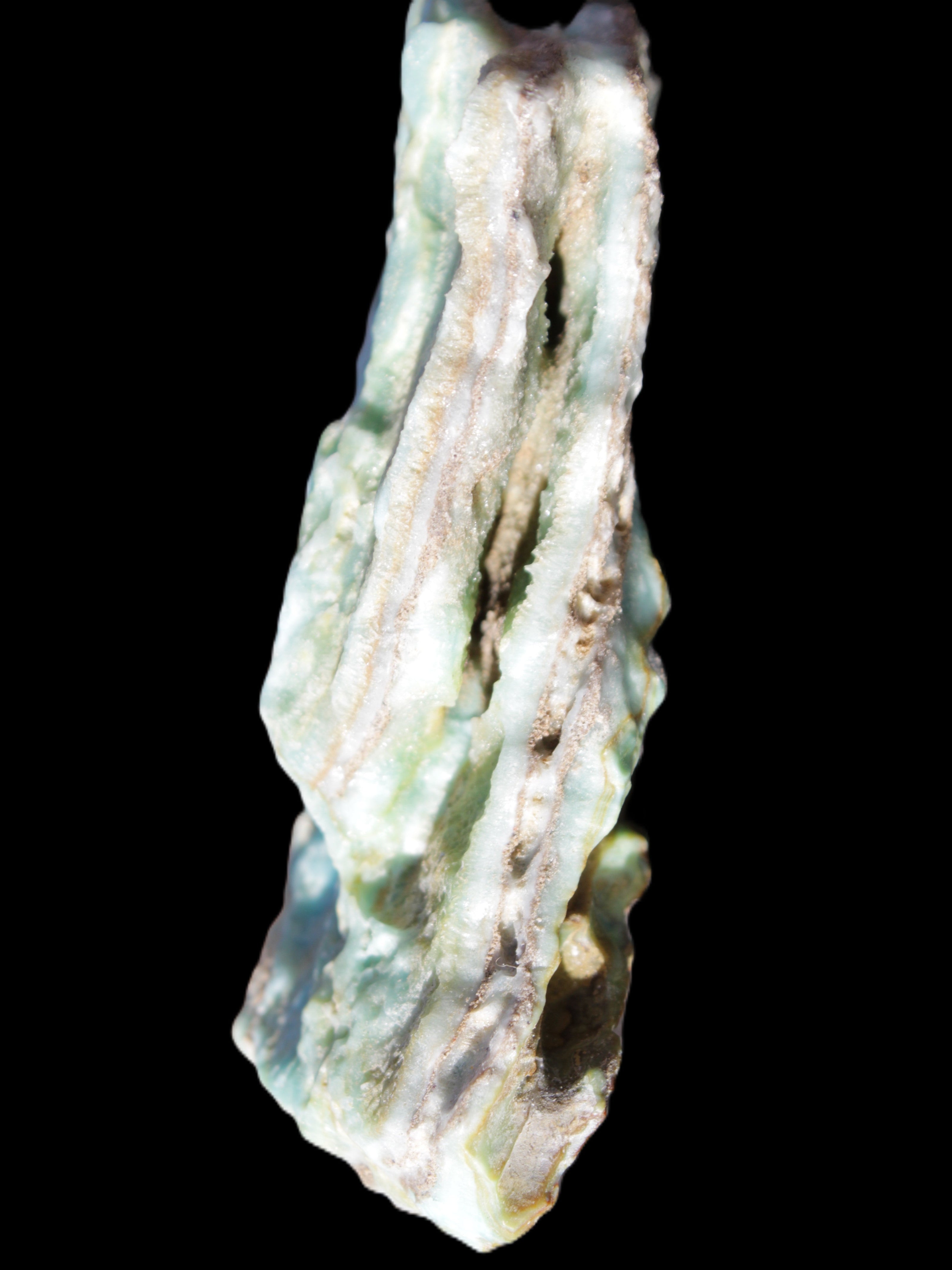 Blue Aragonite specimen 192*30*56mm 167g Rocks and Things Store