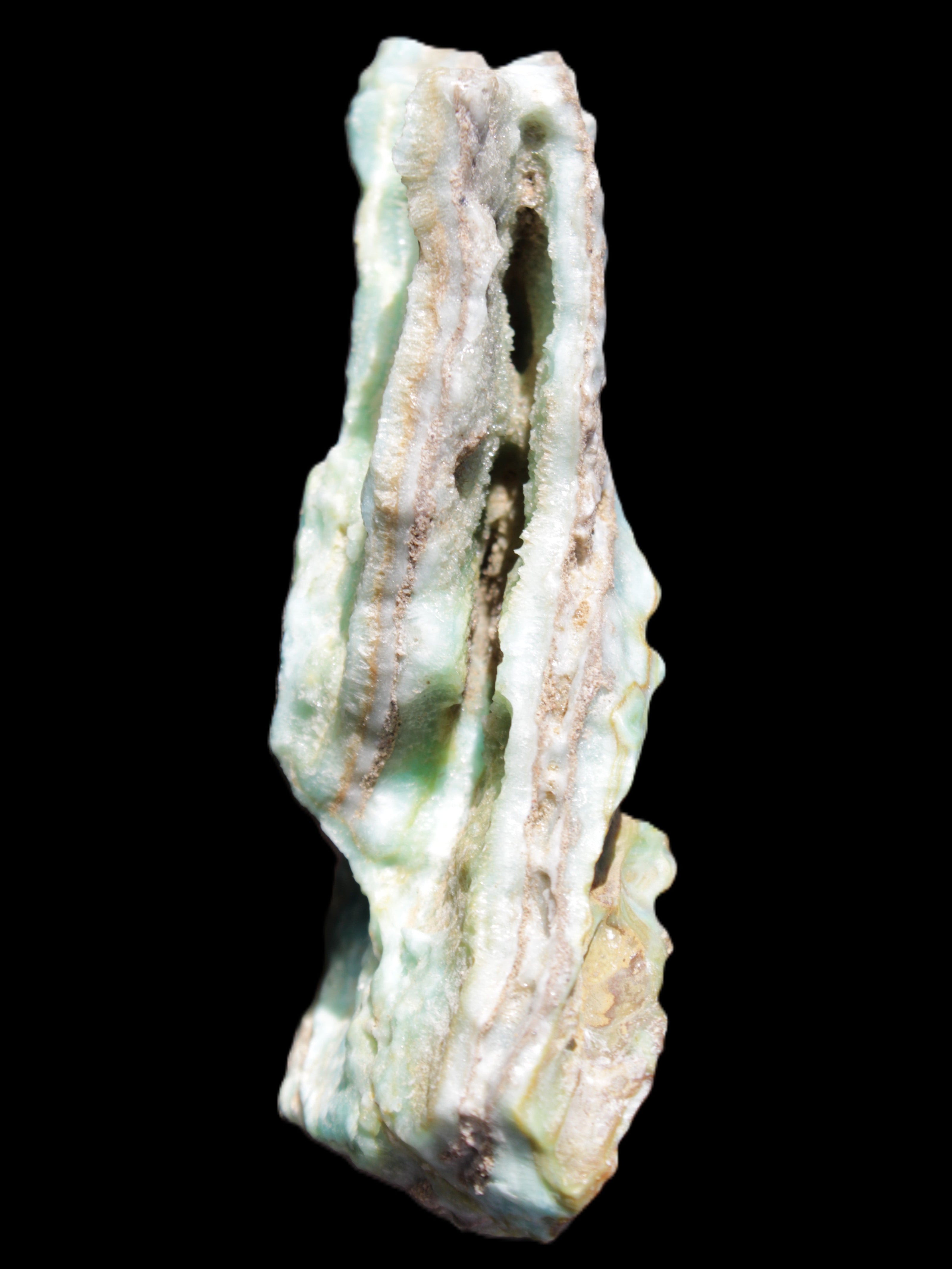 Blue Aragonite specimen 192*30*56mm 167g Rocks and Things Store