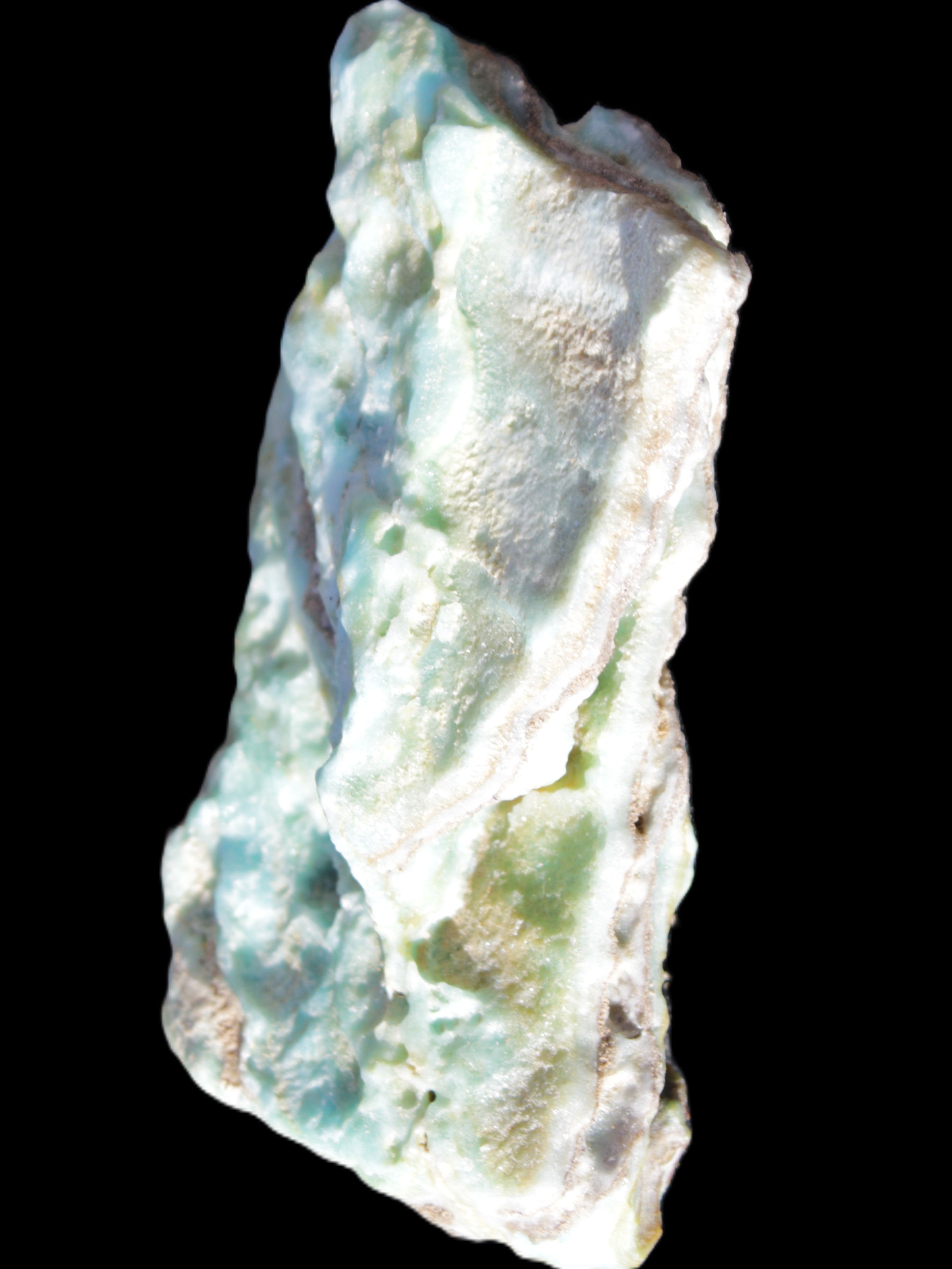 Blue Aragonite specimen 192*30*56mm 167g Rocks and Things Store