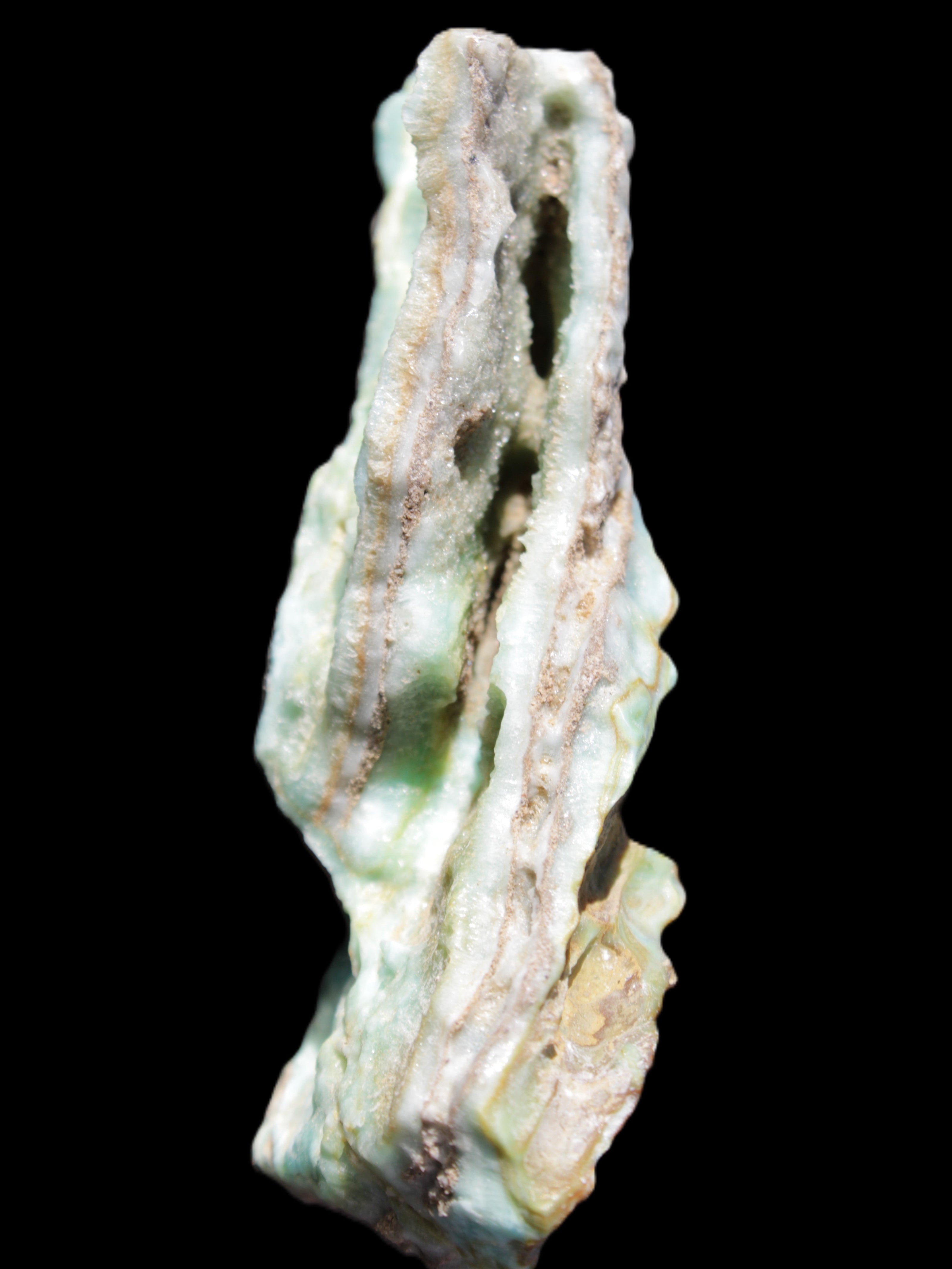 Blue Aragonite specimen 192*30*56mm 167g Rocks and Things Store