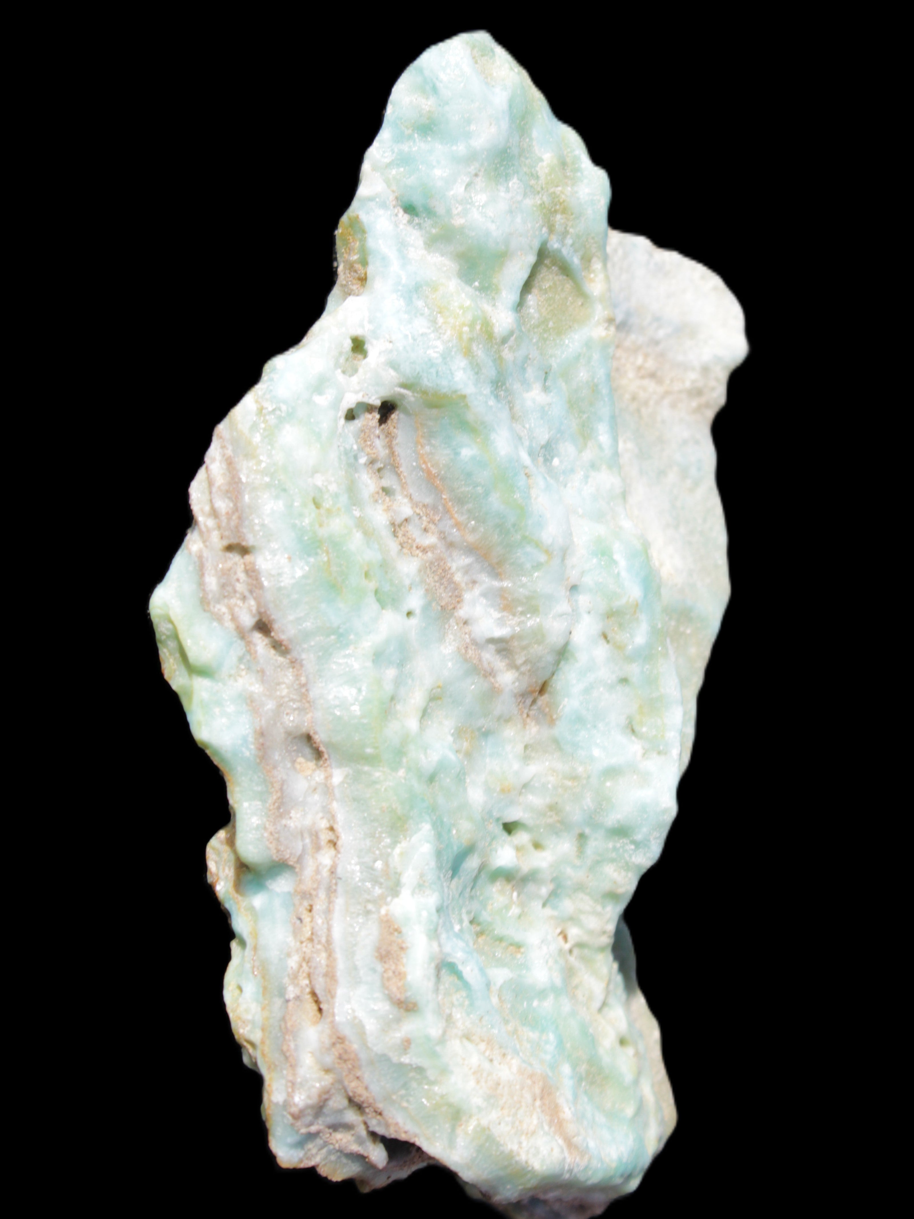 Blue Aragonite specimen 192*30*56mm 167g Rocks and Things Store