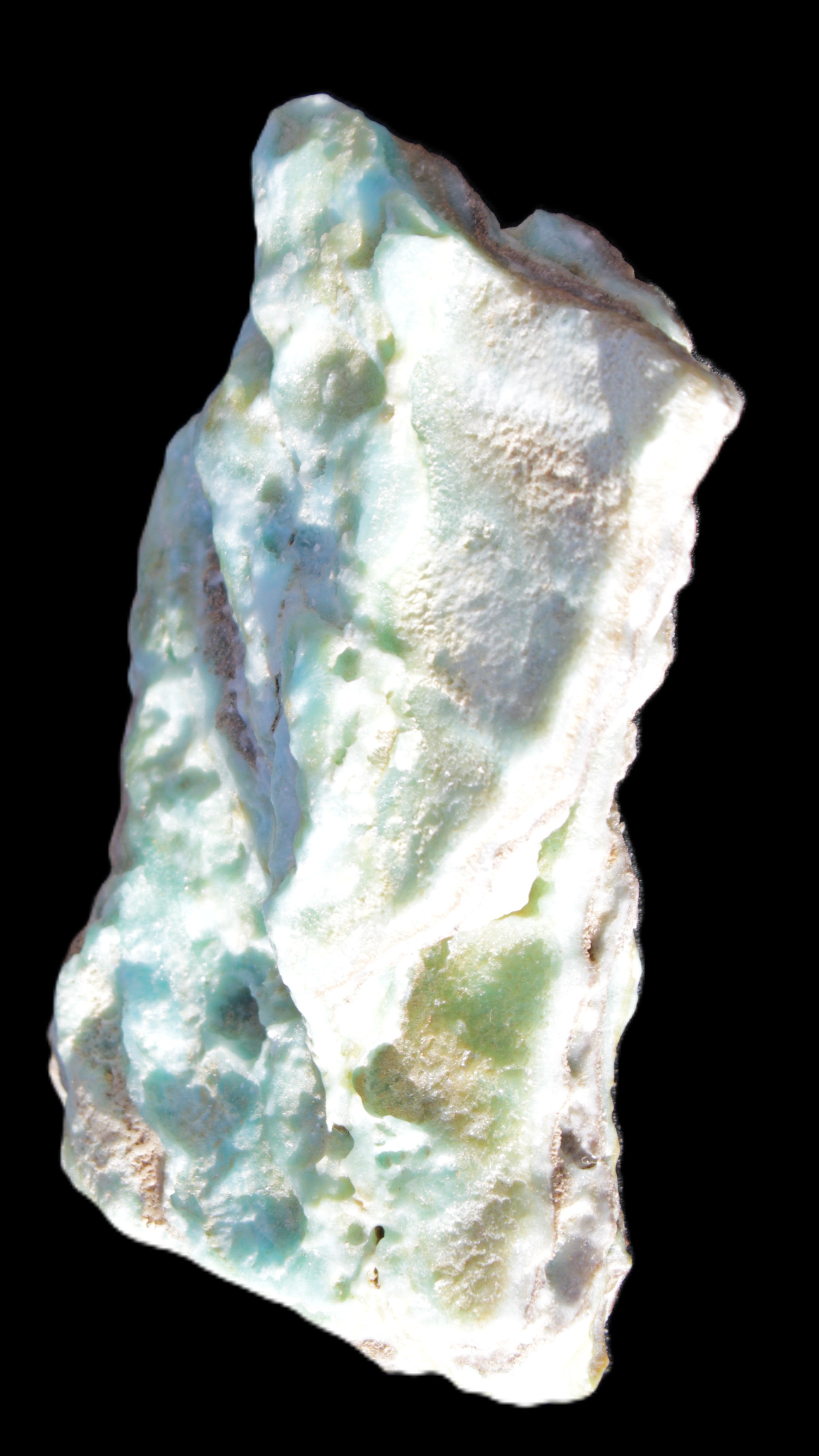 Blue Aragonite specimen 192*30*56mm 167g Rocks and Things Store