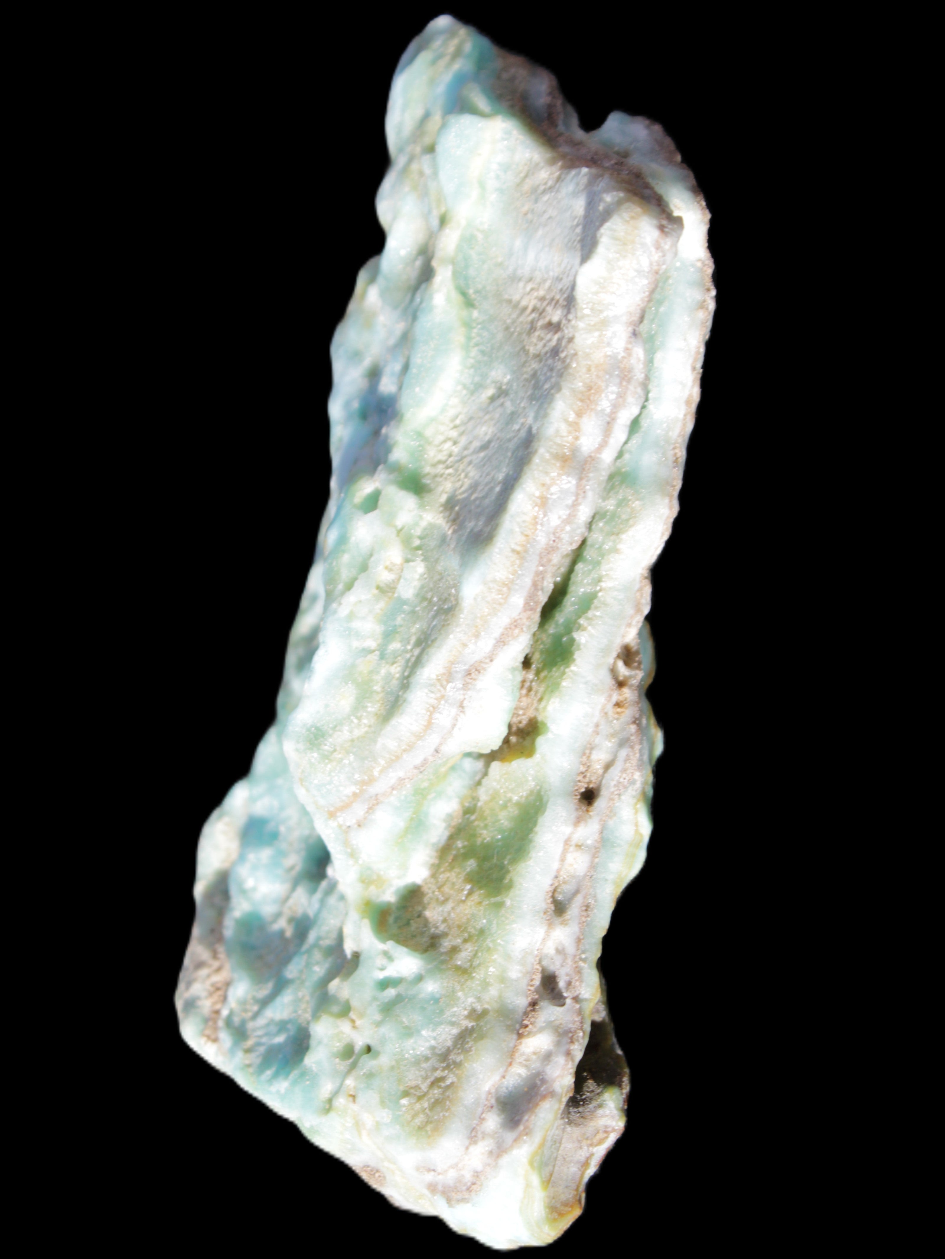 Blue Aragonite specimen 192*30*56mm 167g Rocks and Things Store