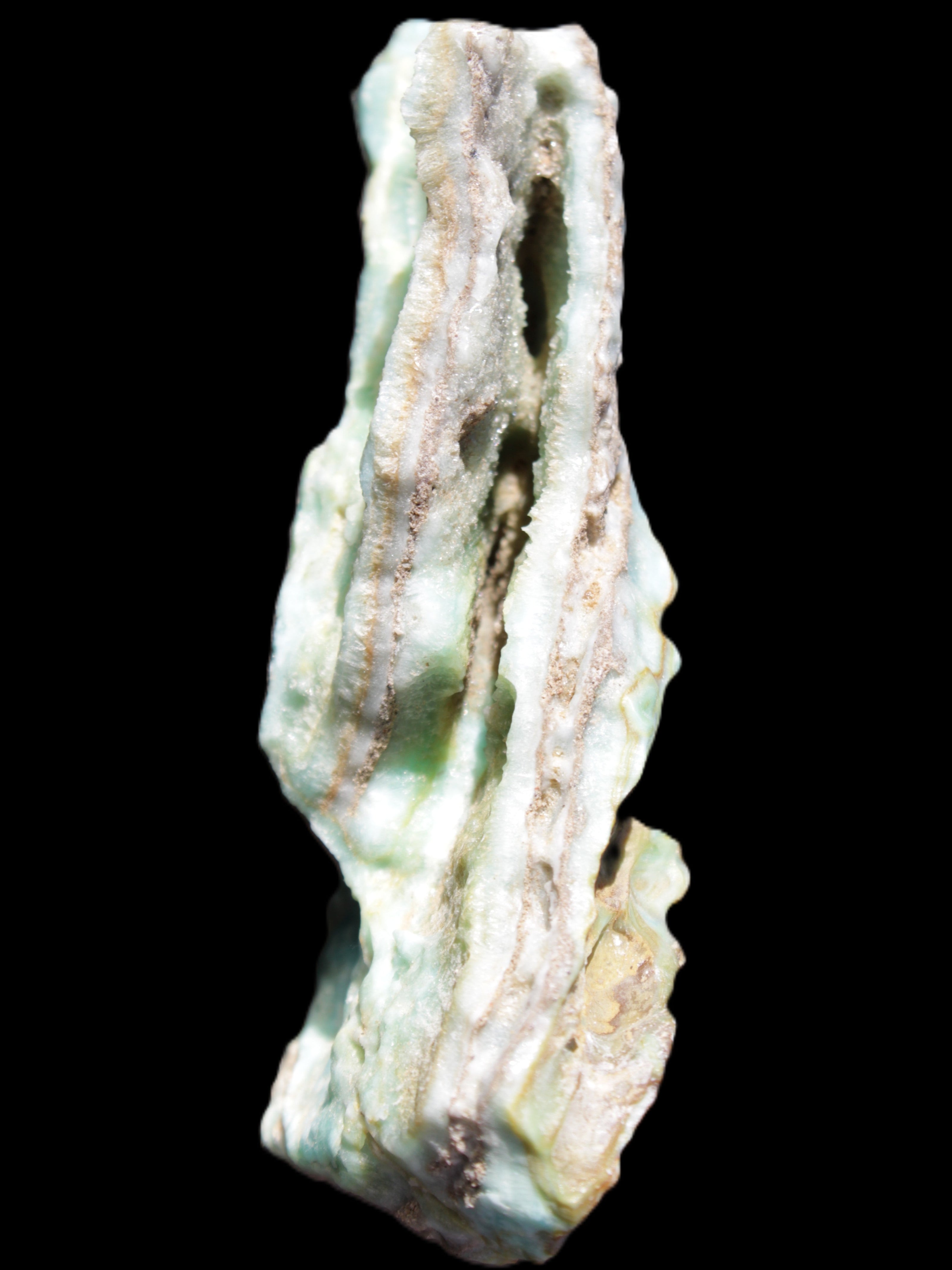 Blue Aragonite specimen 192*30*56mm 167g Rocks and Things Store