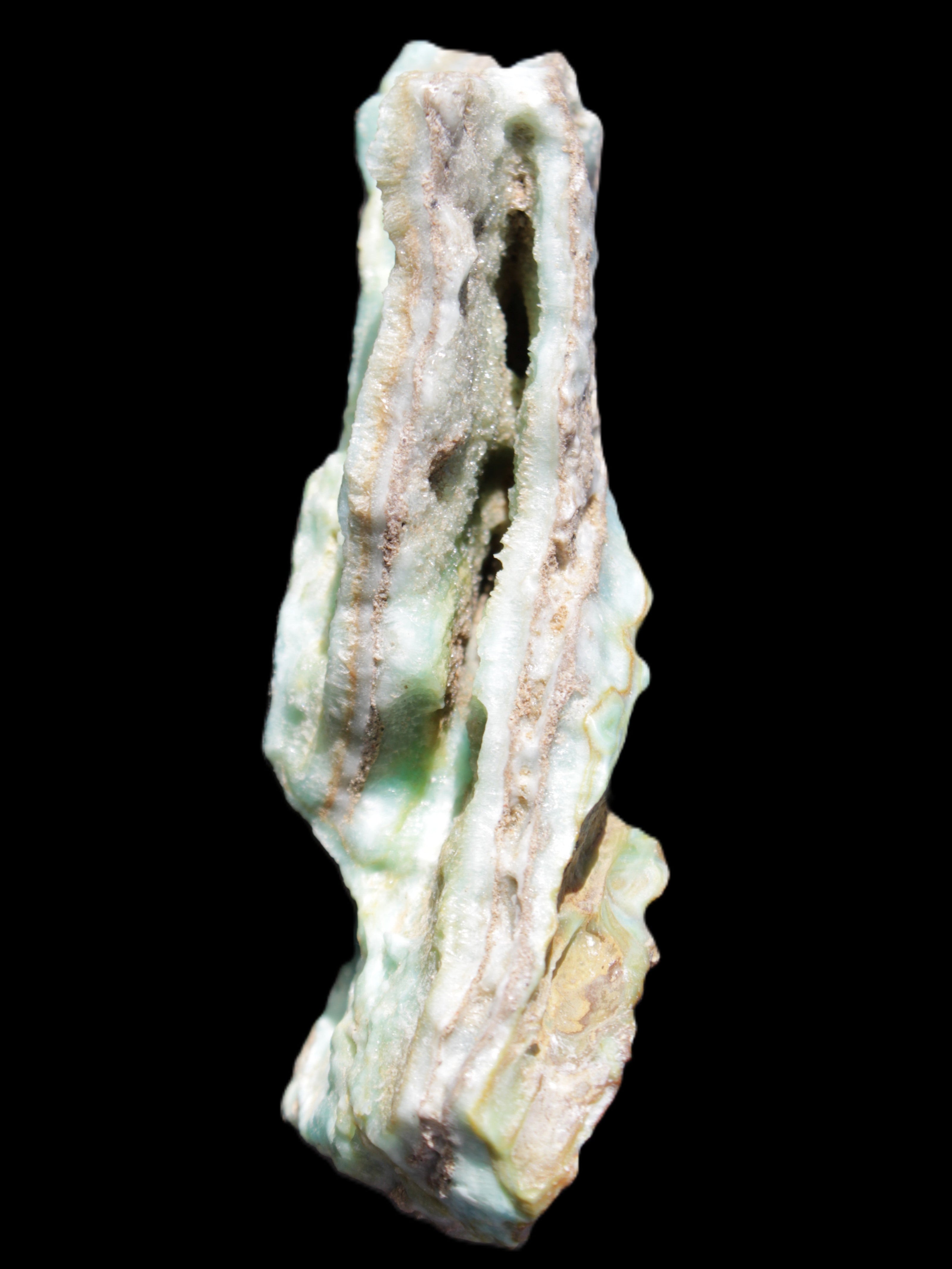 Blue Aragonite specimen 192*30*56mm 167g Rocks and Things Store