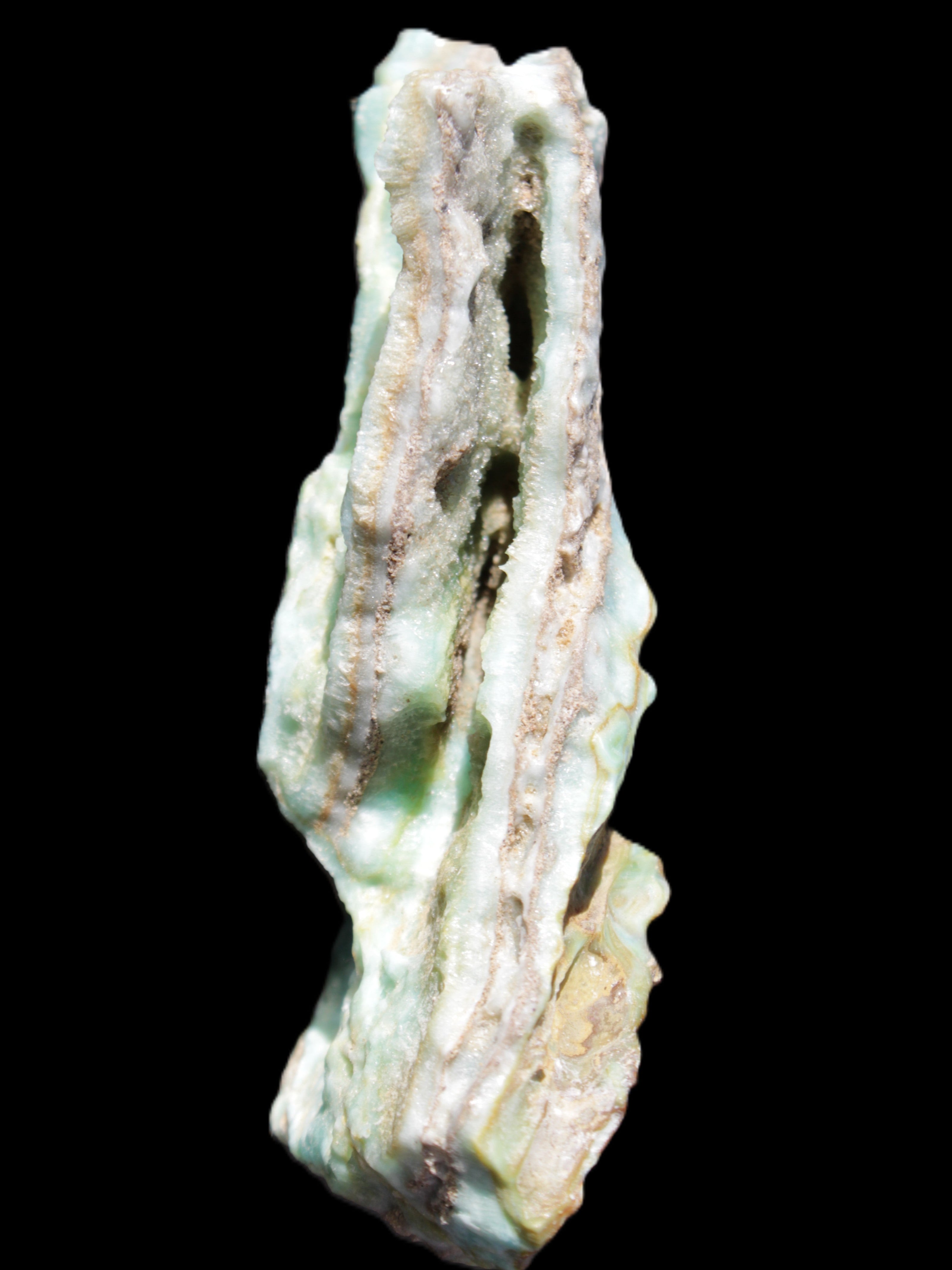 Blue Aragonite specimen 192*30*56mm 167g Rocks and Things Store