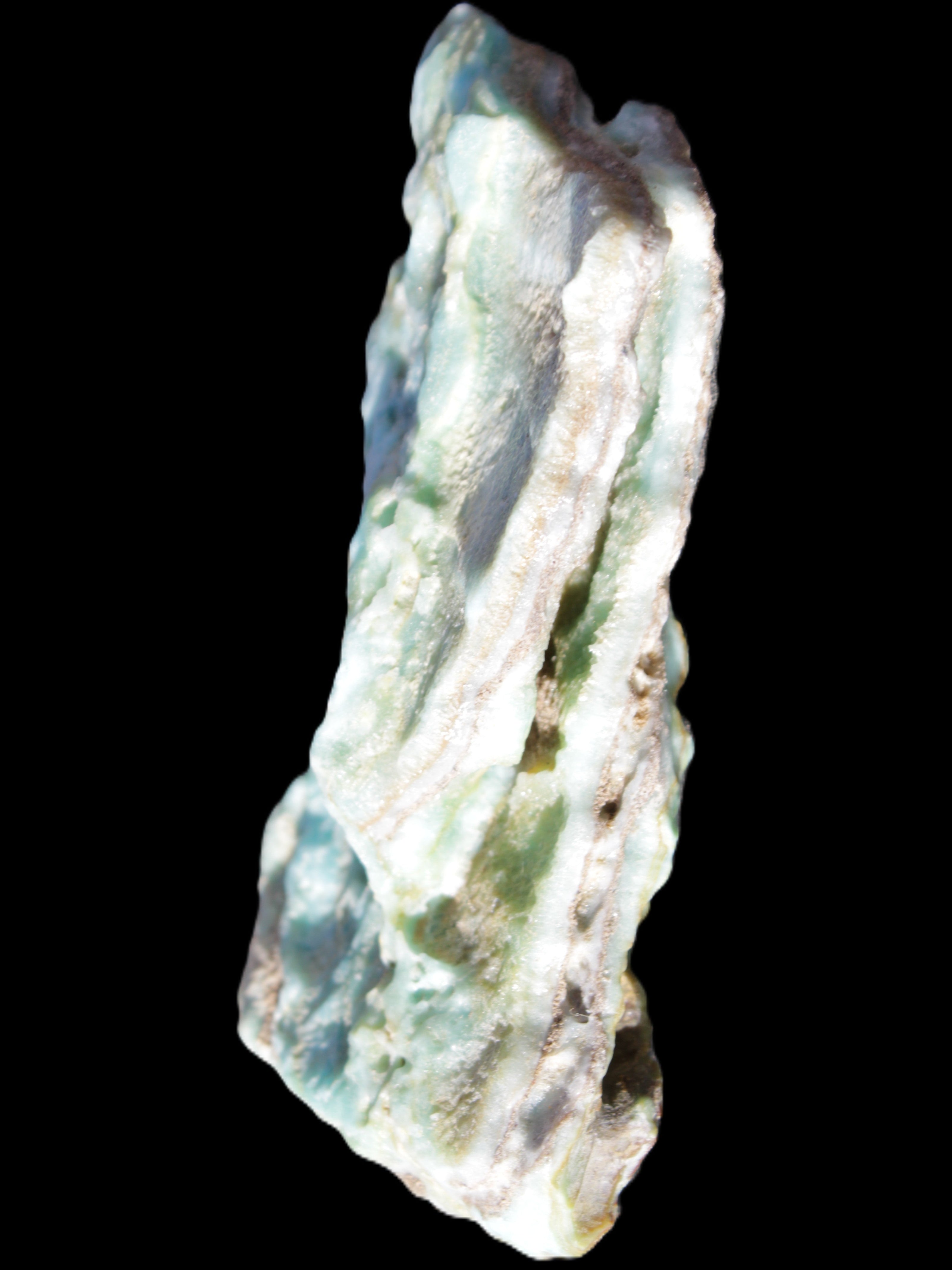 Blue Aragonite specimen 192*30*56mm 167g Rocks and Things Store