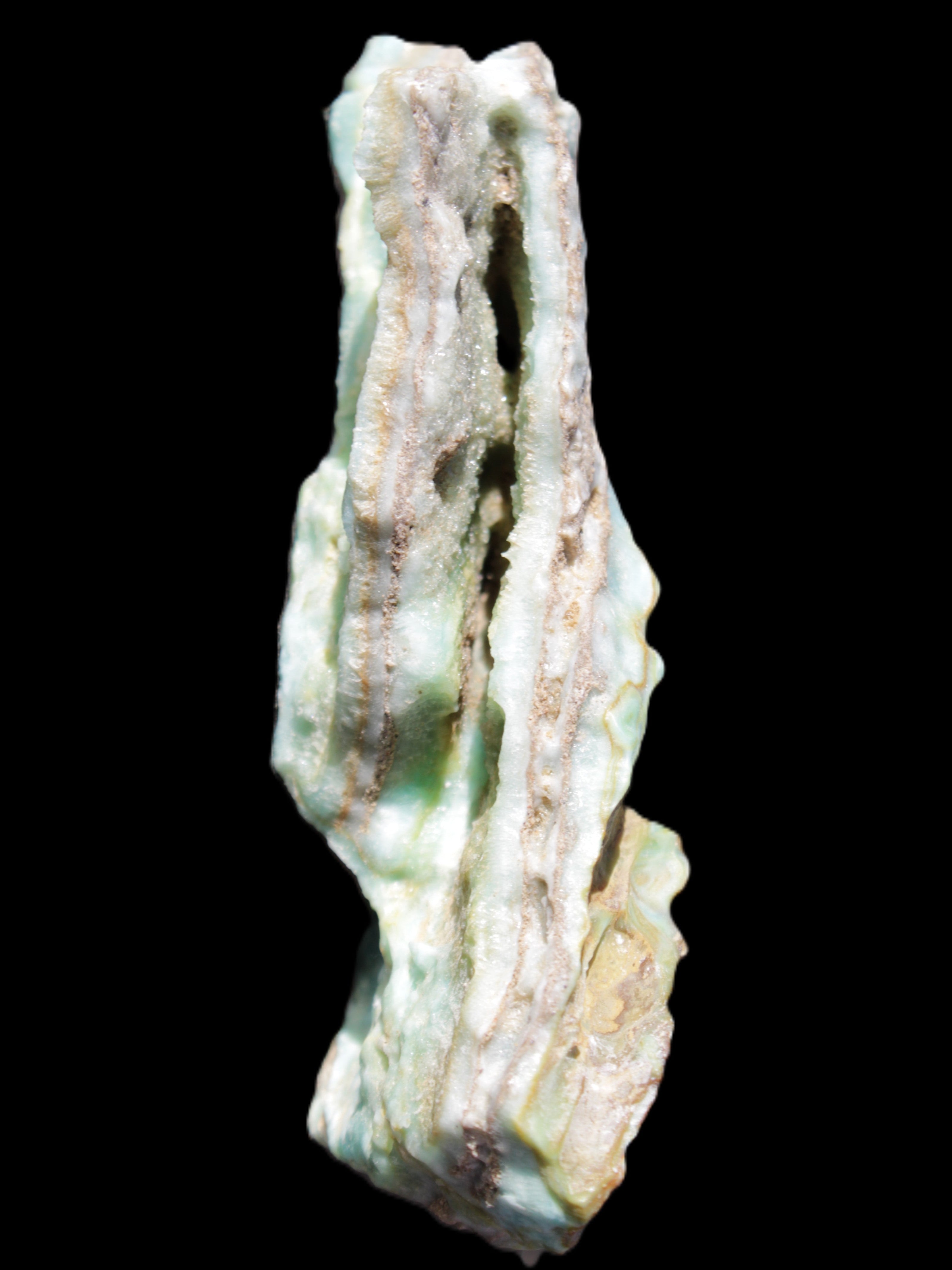 Blue Aragonite specimen 192*30*56mm 167g Rocks and Things Store