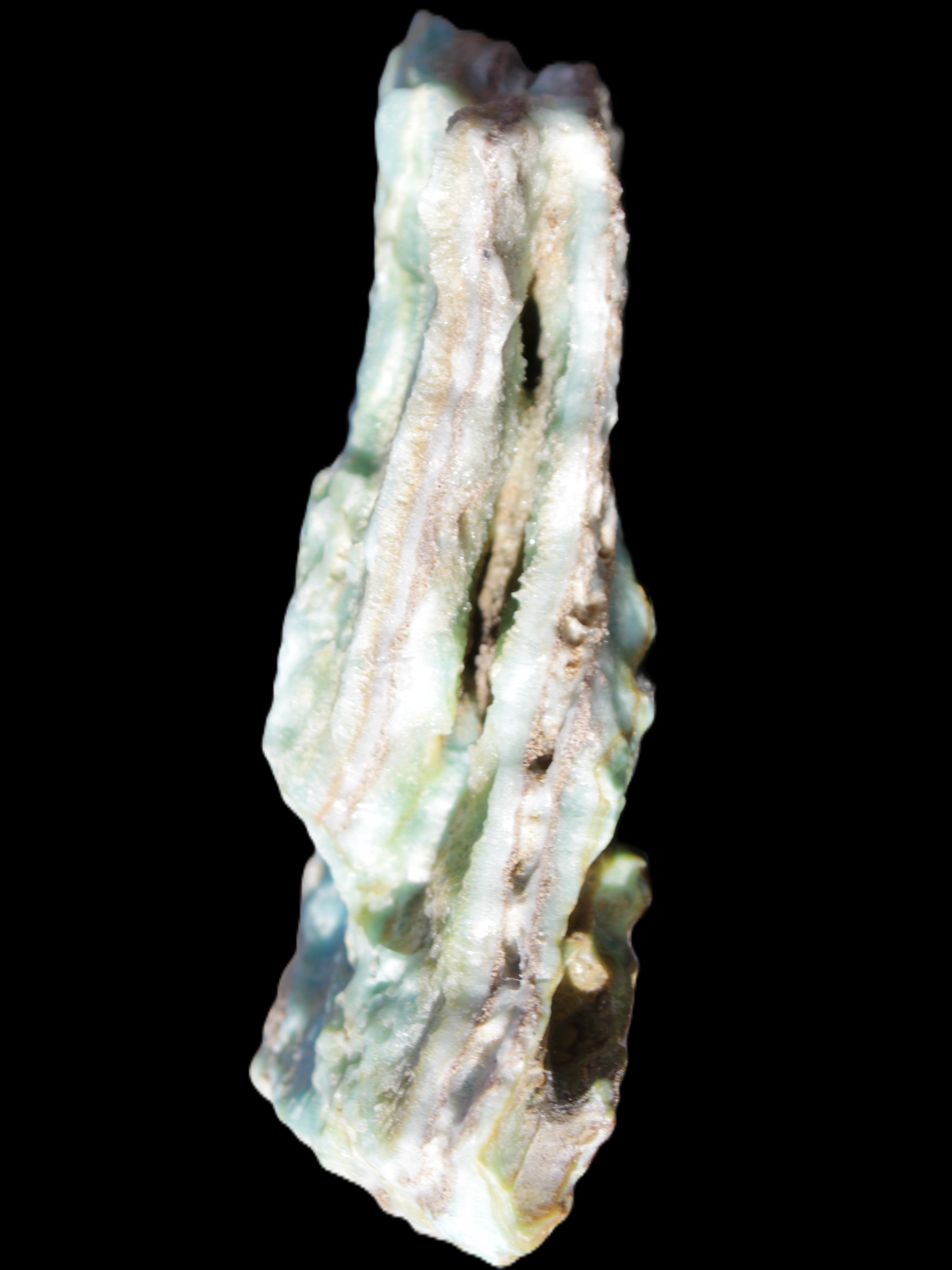 Blue Aragonite specimen 192*30*56mm 167g Rocks and Things Store