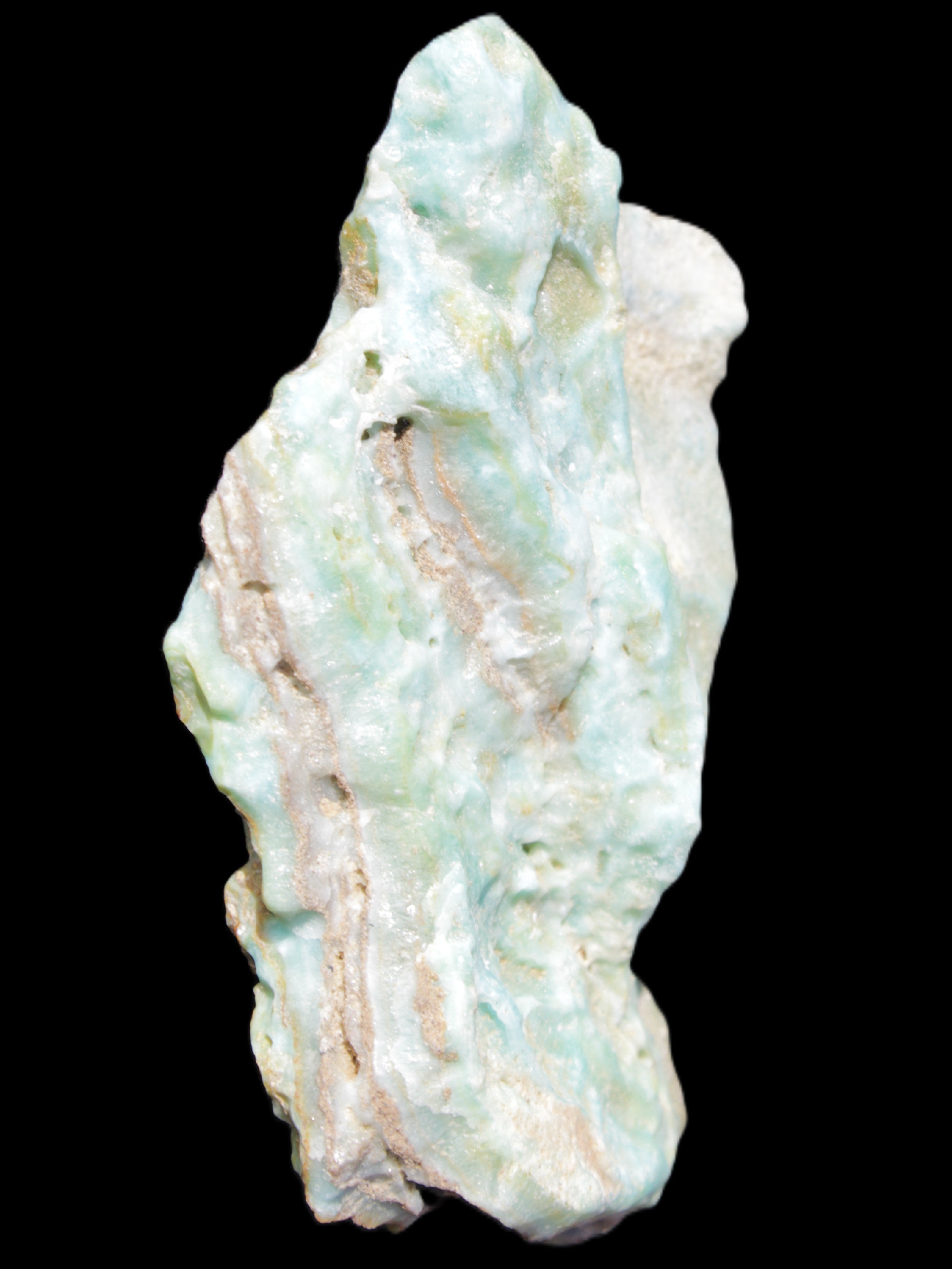 Blue Aragonite specimen 192*30*56mm 167g Rocks and Things Store