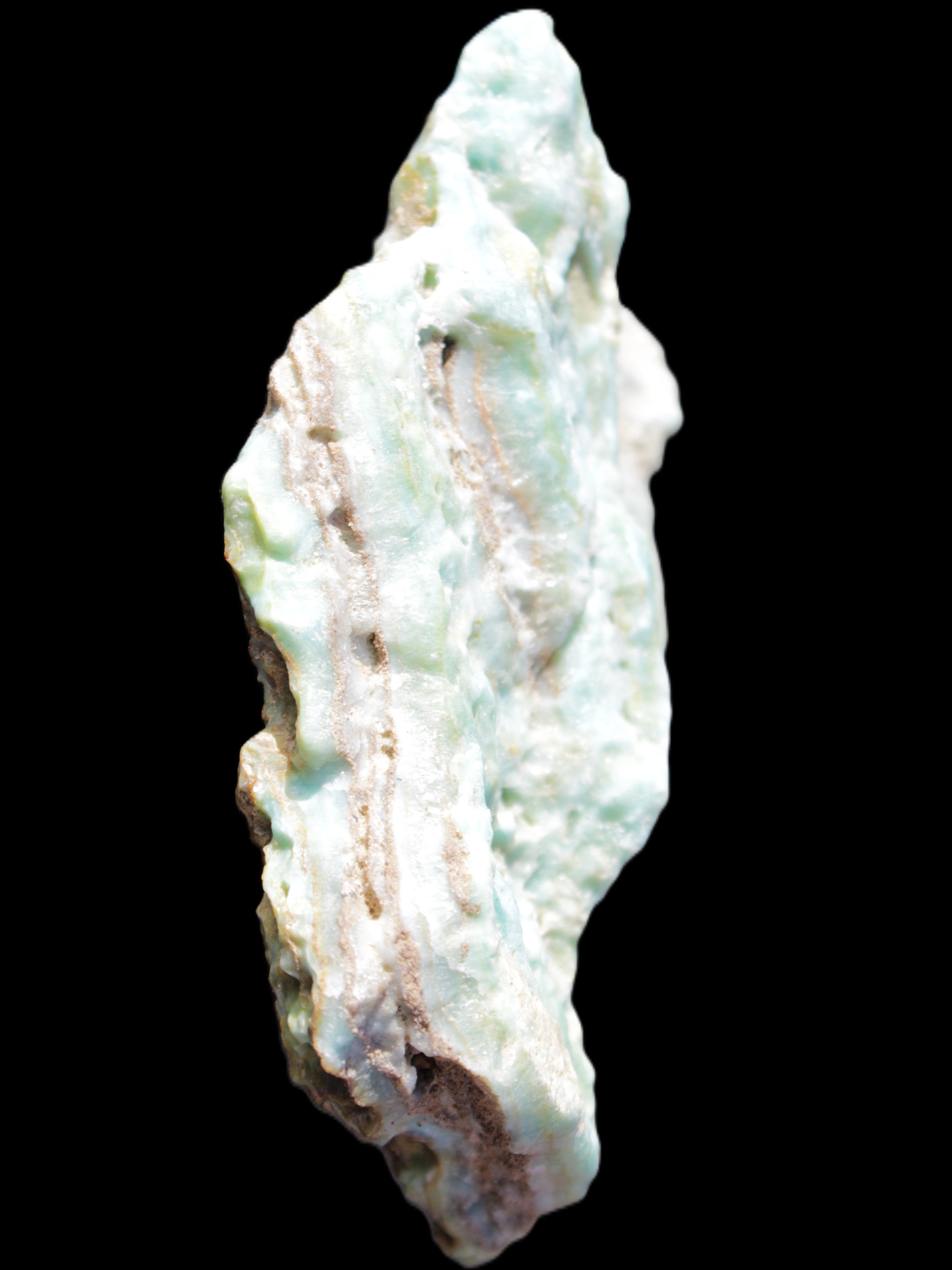 Blue Aragonite specimen 192*30*56mm 167g Rocks and Things Store