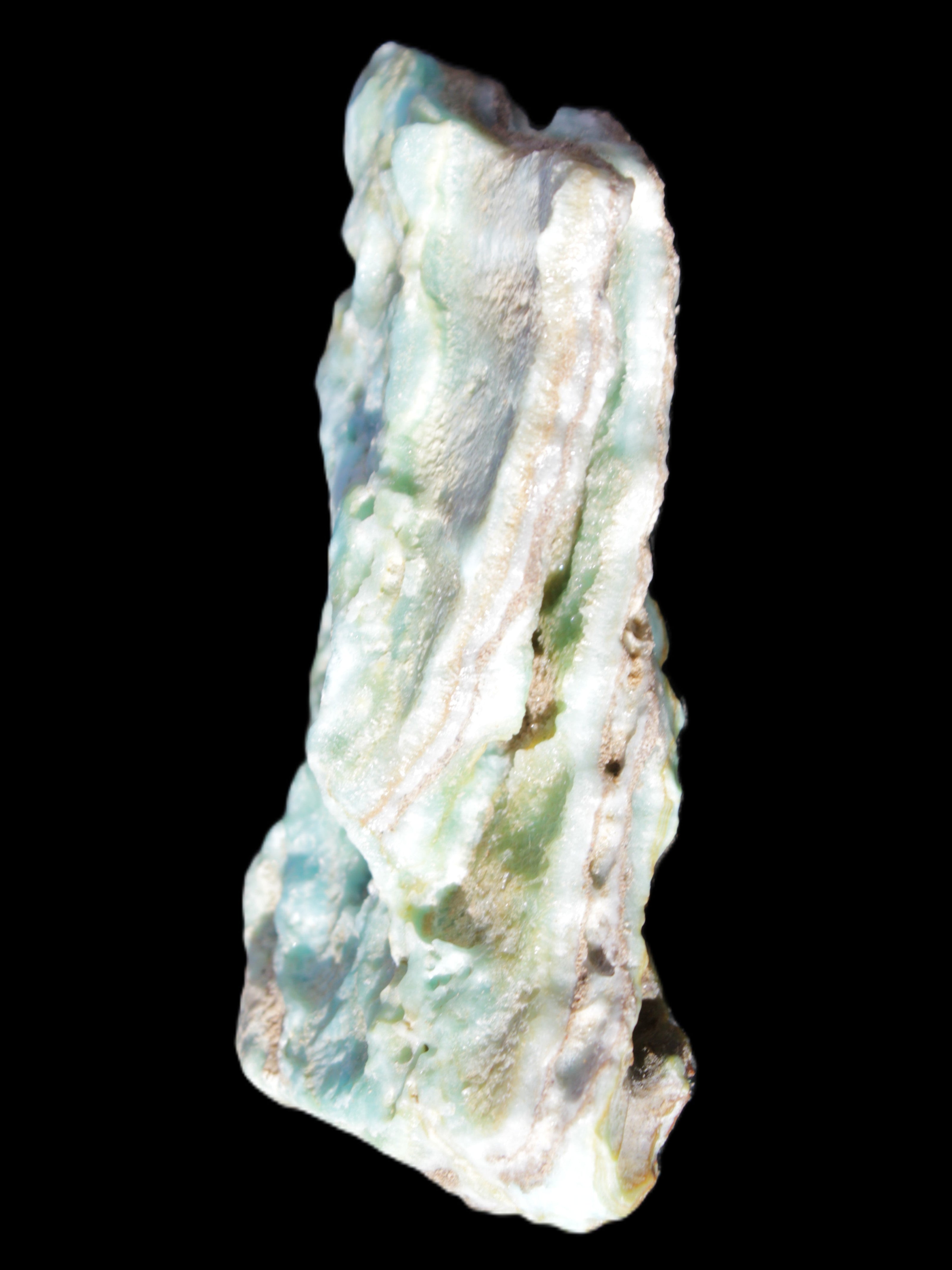 Blue Aragonite specimen 192*30*56mm 167g Rocks and Things Store